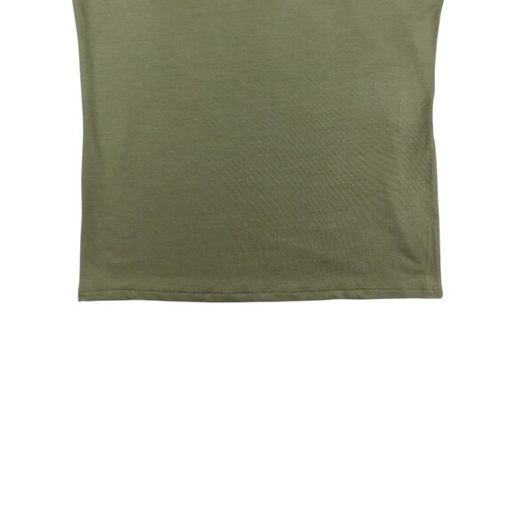 Rendez Vous Paris Olive Green Spaghetti Strap Tank Top Size 3 (M) - Picture 4 of 7